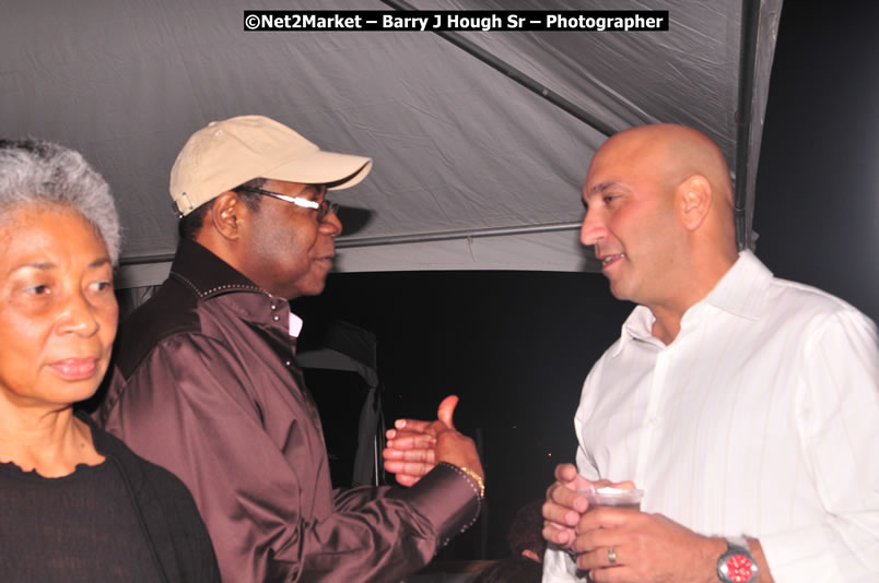 Minister of Tourism, Edmund Bartlett @ Jamaica Jazz and Blues Festival 2009 - Presented by Air Jamaica - Friday, January 23, 2009 - Venue at the Aqueduct on Rose Hall Resort &amp; Country Club, Montego Bay, Jamaica - Thursday, January 22 - Saturday, January 24, 2009 - Photographs by Net2Market.com - Barry J. Hough Sr, Photographer/Photojournalist - Negril Travel Guide, Negril Jamaica WI - http://www.negriltravelguide.com - info@negriltravelguide.com...!