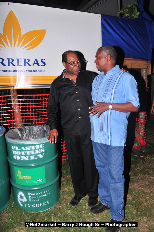 Minister of Tourism, Edmund Bartlett @ Jamaica Jazz and Blues Festival 2009 - Presented by Air Jamaica - Saturday, January 24, 2009 - Venue at the Aqueduct on Rose Hall Resort &amp; Country Club, Montego Bay, Jamaica - Thursday, January 22 - Saturday, January 24, 2009 - Photographs by Net2Market.com - Barry J. Hough Sr, Photographer/Photojournalist - Negril Travel Guide, Negril Jamaica WI - http://www.negriltravelguide.com - info@negriltravelguide.com...!