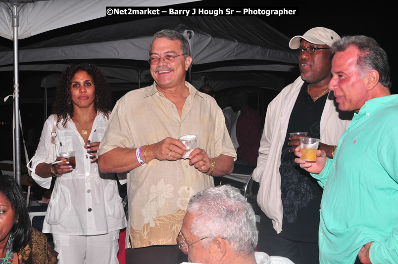 Minister of Tourism, Edmund Bartlett @ Jamaica Jazz and Blues Festival 2009 - Presented by Air Jamaica - Saturday, January 24, 2009 - Venue at the Aqueduct on Rose Hall Resort &amp; Country Club, Montego Bay, Jamaica - Thursday, January 22 - Saturday, January 24, 2009 - Photographs by Net2Market.com - Barry J. Hough Sr, Photographer/Photojournalist - Negril Travel Guide, Negril Jamaica WI - http://www.negriltravelguide.com - info@negriltravelguide.com...!