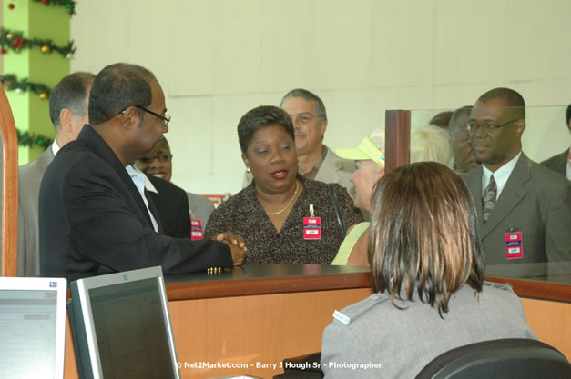 Minister of Tourism, Hon. Edmund Bartlett - Director of Tourism, Basil Smith, and Mayor of Montego Bay, Councilor Charles Sinclair Launch of Winter Tourism Season at Sangster International Airport, Saturday, December 15, 2007 - Sangster International Airport - MBJ Airports Limited, Montego Bay, Jamaica W.I. - Photographs by Net2Market.com - Barry J. Hough Sr, Photographer - Negril Travel Guide, Negril Jamaica WI - http://www.negriltravelguide.com - info@negriltravelguide.com...!