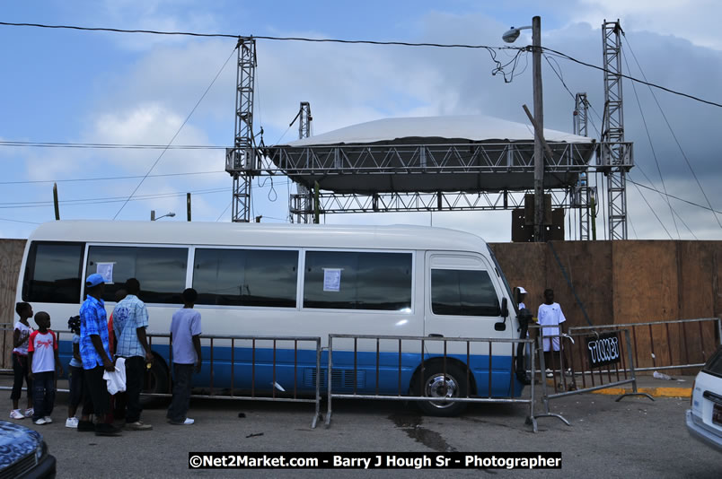 Lucea Cross the Harbour @ Lucea Car Park - All Day Event - Cross the Harbour Swim, Boat Rides, and Entertainment for the Family - Concert Featuring: Bushman, George Nooksl, Little Hero, Bushi One String, Dog Rice and many local Artists - Friday, August 1, 2008 - Lucea, Hanover Jamaica - Photographs by Net2Market.com - Barry J. Hough Sr. Photojournalist/Photograper - Photographs taken with a Nikon D300 - Negril Travel Guide, Negril Jamaica WI - http://www.negriltravelguide.com - info@negriltravelguide.com...!