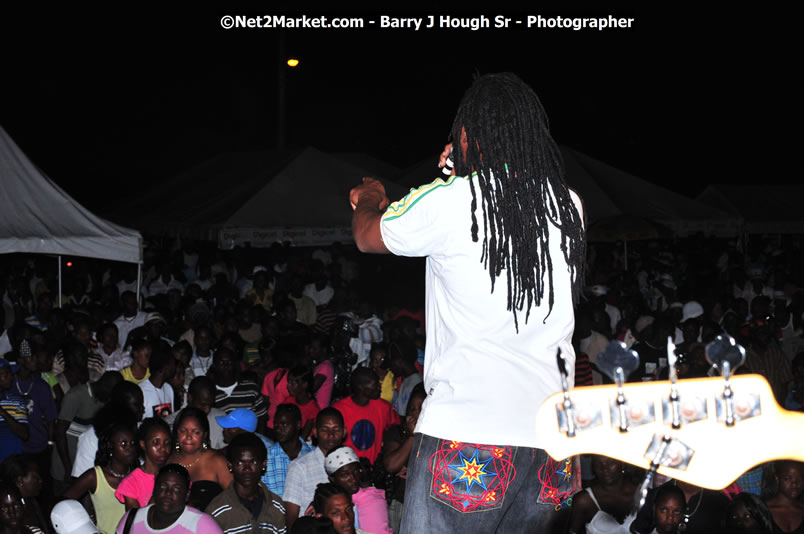 Lucea Cross the Harbour @ Lucea Car Park - All Day Event - Cross the Harbour Swim, Boat Rides, and Entertainment for the Family - Concert Featuring: Bushman, George Nooksl, Little Hero, Bushi One String, Dog Rice and many local Artists - Friday, August 1, 2008 - Lucea, Hanover Jamaica - Photographs by Net2Market.com - Barry J. Hough Sr. Photojournalist/Photograper - Photographs taken with a Nikon D300 - Negril Travel Guide, Negril Jamaica WI - http://www.negriltravelguide.com - info@negriltravelguide.com...!