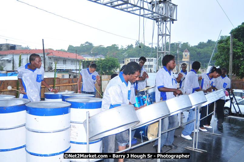 Lucea Cross the Harbour @ Lucea Car Park - All Day Event - Cross the Harbour Swim, Boat Rides, and Entertainment for the Family - Concert Featuring: Bushman, George Nooksl, Little Hero, Bushi One String, Dog Rice and many local Artists - Friday, August 1, 2008 - Lucea, Hanover Jamaica - Photographs by Net2Market.com - Barry J. Hough Sr. Photojournalist/Photograper - Photographs taken with a Nikon D300 - Negril Travel Guide, Negril Jamaica WI - http://www.negriltravelguide.com - info@negriltravelguide.com...!