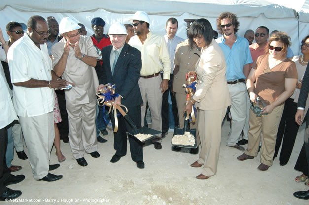 Palladium Hotels & Resorts - Groundbreaking of the 1600-Room Grand Palladium Lady Hamilton Resort & Spa and the Grand Palludium Jamaica Resort & Spa - Special Address: The Most Honorable Portia Simpson-Miller, O.N., M.P., Prime Minister of Jamaica - The Point, Lucea, Hanover, Saturday, November 11, 2006 @ 2:00 pm - Negril Travel Guide, Negril Jamaica WI - http://www.negriltravelguide.com - info@negriltravelguide.com...!