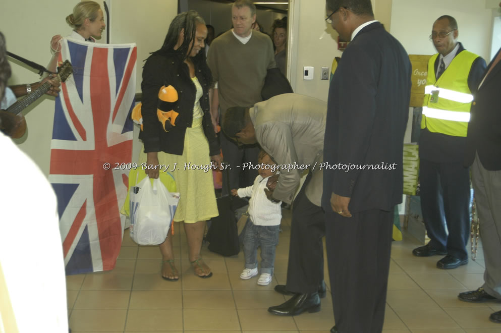  British Airways Inaugurates New Scheduled Service from London Gatwick Airport to Sangster International Airport, Montego Bay, Jamaica, Thursday, October 29, 2009 - Photographs by Barry J. Hough Sr. Photojournalist/Photograper - Photographs taken with a Nikon D70, D100, or D300 - Negril Travel Guide, Negril Jamaica WI - http://www.negriltravelguide.com - info@negriltravelguide.com...!