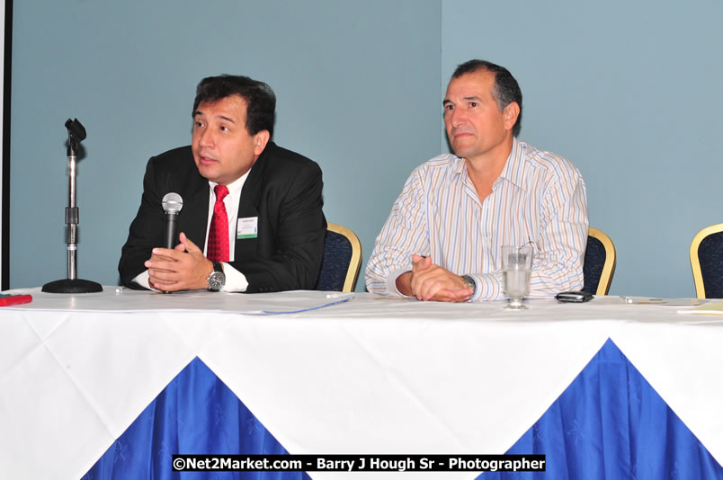 MBJ Airports Limited Welcomes Participants for 2008 ACI [Airports Council International] Airport Operations Seminar @ The Iberostar Hotel - Wednesday - Saturday, October 23 - 25, 2008 - MBJ Airports Limited, Montego Bay, St James, Jamaica - Photographs by Net2Market.com - Barry J. Hough Sr. Photojournalist/Photograper - Photographs taken with a Nikon D300 - Negril Travel Guide, Negril Jamaica WI - http://www.negriltravelguide.com - info@negriltravelguide.com...!