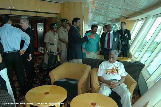 MS Freedom Of The Seas [Royal Caribbean International's - Newest Vessel] Plaques &amp; Keys Ceremony in order to commemorate its first arrival at the Port Montego Bay Photos - Negril Travel Guide, Negril Jamaica WI - http://www.negriltravelguide.com - info@negriltravelguide.com...!