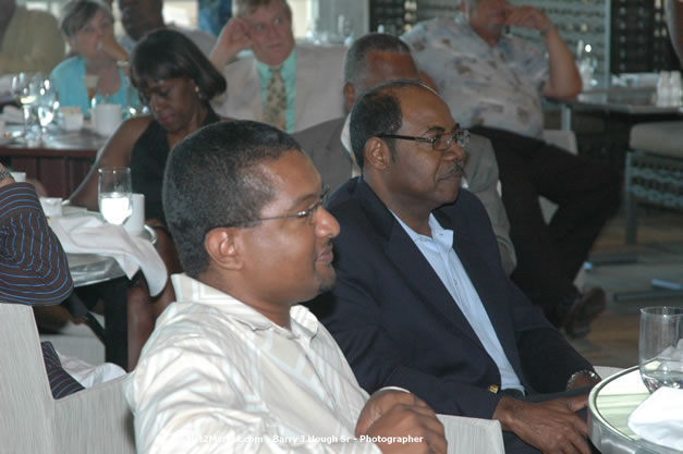 Minister of Toursim Luncheon - Minister of Tourism, Hon. Edmund Bartlett - Director of Tourism, Basil Smith - Saturday, December 15, 2007 - Rose Hall Resort and Country Club, Rose Hall, Montego Bay, Jamaica W.I. - Photographs by Net2Market.com - Barry J. Hough Sr, Photographer - Negril Travel Guide, Negril Jamaica WI - http://www.negriltravelguide.com - info@negriltravelguide.com...!