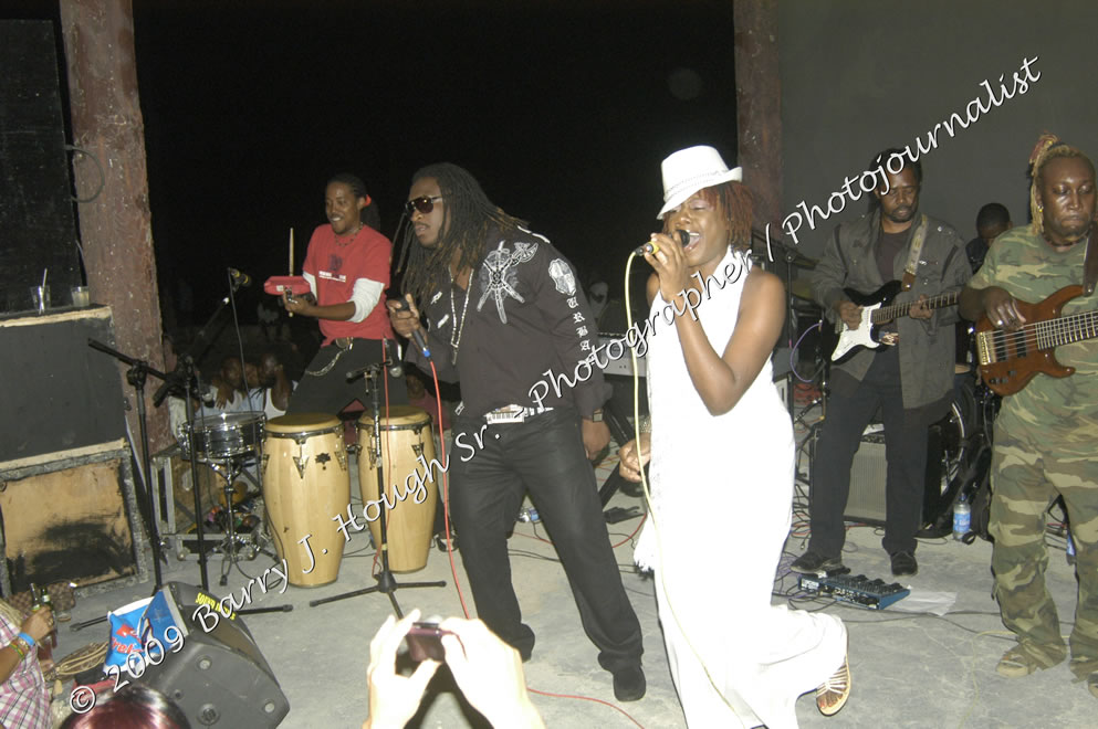  Etana Live in Concert Negril Escape Resort & Spa, Openning Acts: Princess Tia, Ras Slick, and Anthony Able, Backing Band: Strong Hold, One Love Reggae Summer Series, West End, Negril, Westmoreland, Jamaica W.I. - Saturaday, August 18, 2009 - Photographs by Barry J. Hough Sr. Photojournalist/Photograper - Photographs taken with a Nikon D70, D100, or D300 - Negril Travel Guide, Negril Jamaica WI - http://www.negriltravelguide.com - info@negriltravelguide.com...!