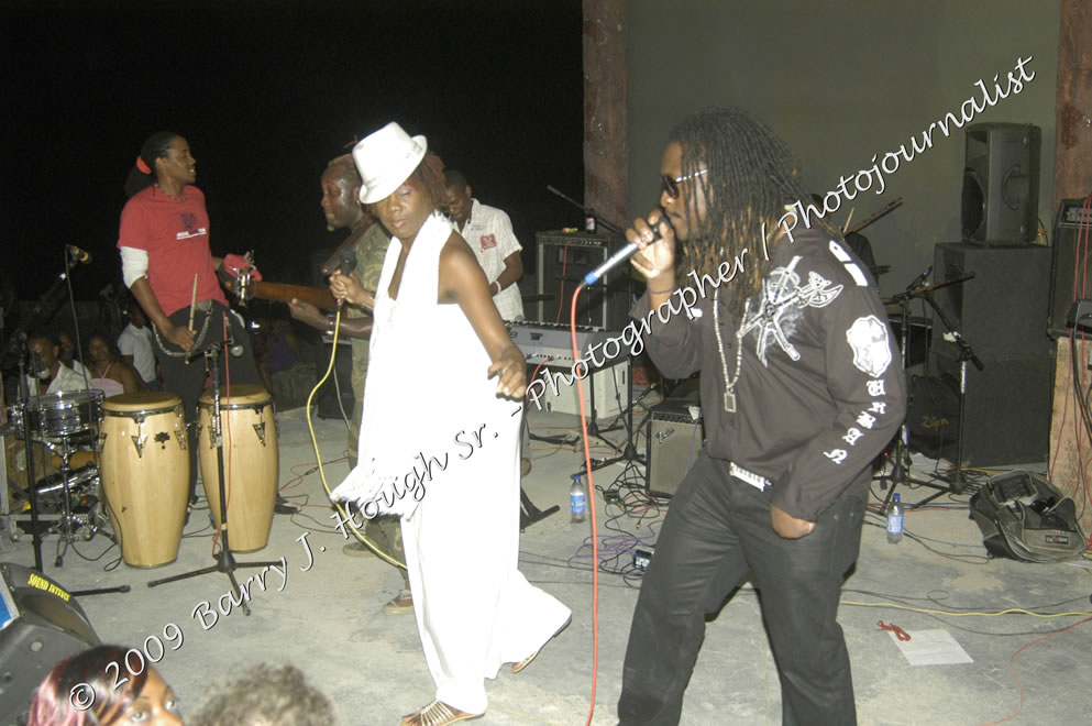  Etana Live in Concert Negril Escape Resort & Spa, Openning Acts: Princess Tia, Ras Slick, and Anthony Able, Backing Band: Strong Hold, One Love Reggae Summer Series, West End, Negril, Westmoreland, Jamaica W.I. - Saturaday, August 18, 2009 - Photographs by Barry J. Hough Sr. Photojournalist/Photograper - Photographs taken with a Nikon D70, D100, or D300 - Negril Travel Guide, Negril Jamaica WI - http://www.negriltravelguide.com - info@negriltravelguide.com...!