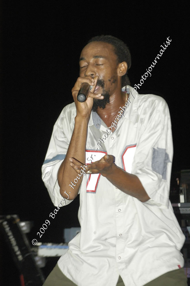  Luciano "Live in Concert" Negril Escape Resort & Spa, Openning Acts: Justice Merchant, and Timmi Burrell, Backing Band: JAH Messenjah, One Love Reggae Summer Series, West End, Negril, Westmoreland, Jamaica W.I. - Tuesday, August 11, 2009 - Photographs by Barry J. Hough Sr. Photojournalist/Photograper - Photographs taken with a Nikon D70, D100, or D300 - Negril Travel Guide, Negril Jamaica WI - http://www.negriltravelguide.com - info@negriltravelguide.com...!