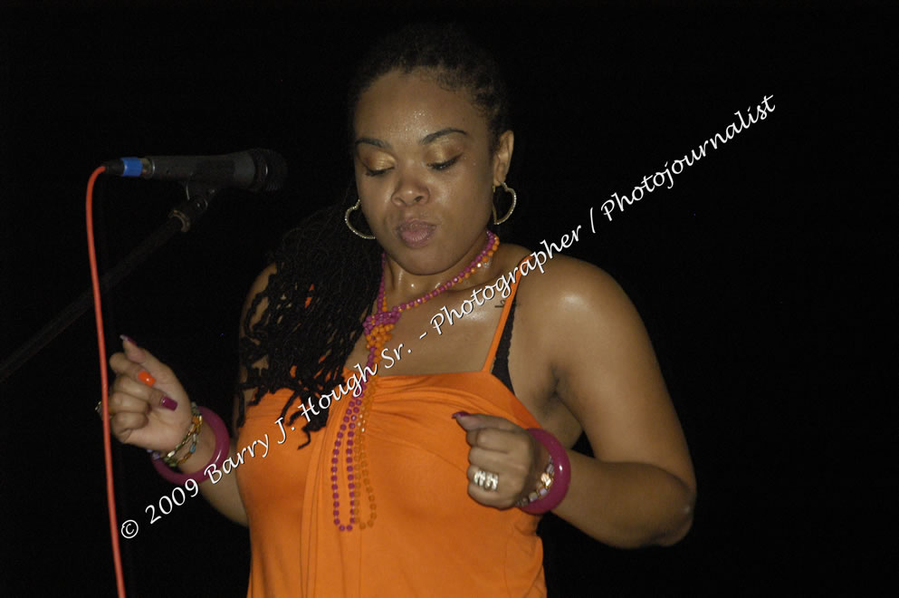  Queen Ifrica "Live in Concert" Negril Escape Resort & Spa, Openning Acts: Edge Michael, and Fyakin, One Love Reggae Summer Series, West End, Negril, Westmoreland, Jamaica W.I. - Tuesday, August 4, 2009 - Photographs by Barry J. Hough Sr. Photojournalist/Photograper - Photographs taken with a Nikon D70, D100, or D300 - Negril Travel Guide, Negril Jamaica WI - http://www.negriltravelguide.com - info@negriltravelguide.com...!