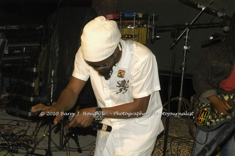 JAH Cure - Live In Concert @ Negril Escape Resort and Spa, December 15, 2009, One Love Drive, West End, Negril, Westmoreland, Jamaica W.I. - Photographs by Net2Market.com - Barry J. Hough Sr, Photographer/Photojournalist - Negril Travel Guide, Negril Jamaica WI - http://www.negriltravelguide.com - info@negriltravelguide.com...!