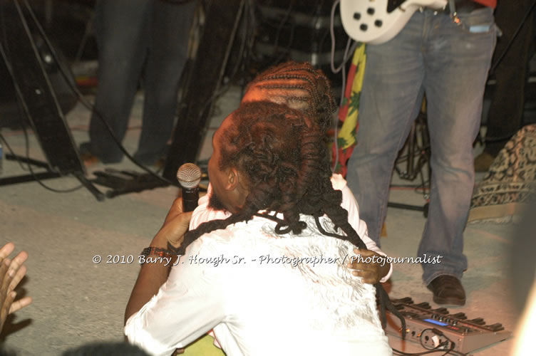 JAH Cure - Live In Concert @ Negril Escape Resort and Spa, December 15, 2009, One Love Drive, West End, Negril, Westmoreland, Jamaica W.I. - Photographs by Net2Market.com - Barry J. Hough Sr, Photographer/Photojournalist - Negril Travel Guide, Negril Jamaica WI - http://www.negriltravelguide.com - info@negriltravelguide.com...!