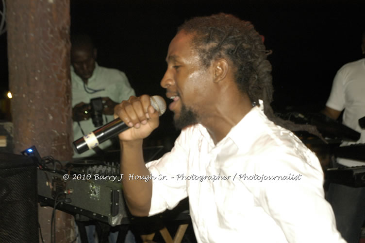 JAH Cure - Live In Concert @ Negril Escape Resort and Spa, December 15, 2009, One Love Drive, West End, Negril, Westmoreland, Jamaica W.I. - Photographs by Net2Market.com - Barry J. Hough Sr, Photographer/Photojournalist - Negril Travel Guide, Negril Jamaica WI - http://www.negriltravelguide.com - info@negriltravelguide.com...!