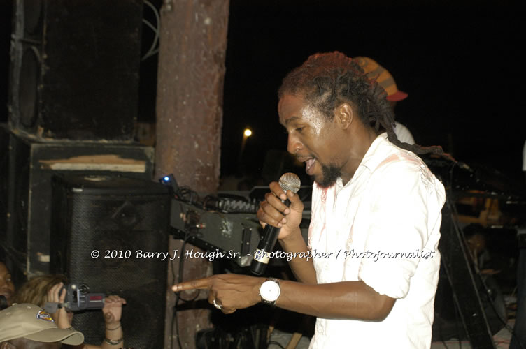 JAH Cure - Live In Concert @ Negril Escape Resort and Spa, December 15, 2009, One Love Drive, West End, Negril, Westmoreland, Jamaica W.I. - Photographs by Net2Market.com - Barry J. Hough Sr, Photographer/Photojournalist - Negril Travel Guide, Negril Jamaica WI - http://www.negriltravelguide.com - info@negriltravelguide.com...!