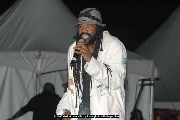 Tony Rebel at Tru-Juice Rebel Salute 2008 - The 15th staging of Tru-Juice Rebel Salute, Saturday, January 12, 2008, Port Kaiser Sports Club, St. Elizabeth, Jamaica W.I. - Photographs by Net2Market.com - Barry J. Hough Sr, Photographer - Negril Travel Guide, Negril Jamaica WI - http://www.negriltravelguide.com - info@negriltravelguide.com...!