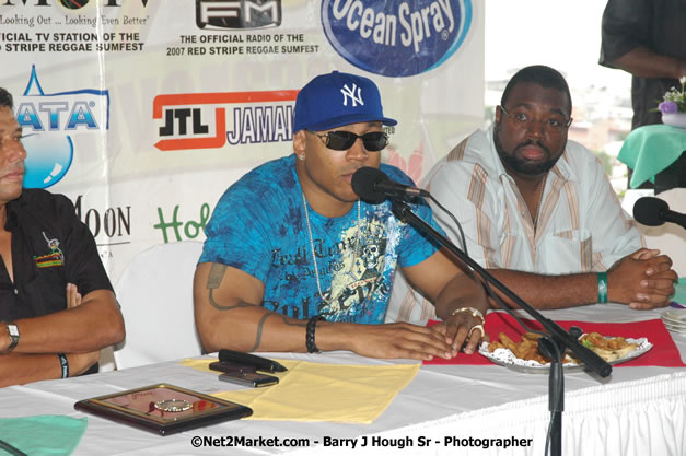 LL Cool J - Shaggy - Press Conference @ Richmond Hill Inn, Montego Bay - Red Stripe Reggae Sumfest at Catherine Hall, Montego Bay, St James, Jamaica W.I. - Negril Travel Guide.com, Negril Jamaica WI - http://www.negriltravelguide.com - info@negriltravelguide.com...!