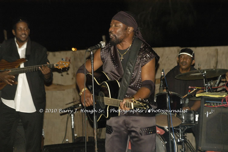 Toots and the Maytals - Grammy Award Winner @ Negril Fest - Presented by Money Cologne Promotions - Special Guest Star Jamaica Michael Jackson, Stama, Adeebe - Backed by Hurricane Band, MC Rev. BB on January 6, 2010 @ Roots Bamboo, Norman Manley Boulevard, Negril, Westmoreland, Jamaica W.I. - Photographs by Net2Market.com - Barry J. Hough Sr, Photographer/Photojournalist - The Negril Travel Guide - Negril's and Jamaica's Number One Concert Photography Web Site with over 40,000 Jamaican Concert photographs Published -  Negril Travel Guide, Negril Jamaica WI - http://www.negriltravelguide.com - info@negriltravelguide.com...!