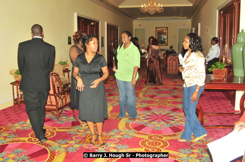 The Ministry of Tourism - Tourism Service Excellence Awards Ceremony held at the Ritz Carlton Rose Rall Golf and Spa Resort, Montego Bay on Friday, April 24, 2009 - Photographs by Net2Market.com - Barry J. Hough Sr. Photojournalist/Photograper - Photographs taken with a Nikon D300 - Negril Travel Guide, Negril Jamaica WI - http://www.negriltravelguide.com - info@negriltravelguide.com...!