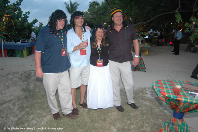 Half Moon Resort Party - Virgin Atlantic Inaugural Flight To Montego Bay, Jamaica Photos - Sir Richard Branson, President & Family, and 450 Passengers - Party Royal Pavillion at Half Moon Resort, Montego Bay, Jamaica - Monday, July 3, 2006 - Negril Travel Guide, Negril Jamaica WI - http://www.negriltravelguide.com - info@negriltravelguide.com...!