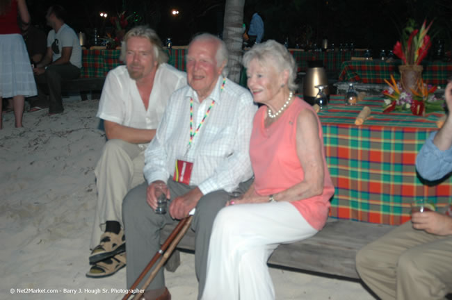 Half Moon Resort Party - Virgin Atlantic Inaugural Flight To Montego Bay, Jamaica Photos - Sir Richard Branson, President & Family, and 450 Passengers - Party Royal Pavillion at Half Moon Resort, Montego Bay, Jamaica - Monday, July 3, 2006 - Negril Travel Guide, Negril Jamaica WI - http://www.negriltravelguide.com - info@negriltravelguide.com...!