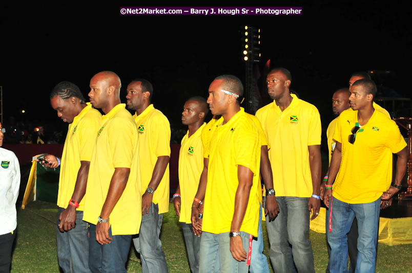 Jamaica's Athletes Celebration - Western Olympics Sports Gala & Trelawny Homecoming - Wednesday, October 8, 2008 - Photographs by Net2Market.com - Barry J. Hough Sr. Photojournalist/Photograper - Photographs taken with a Nikon D300 - Negril Travel Guide, Negril Jamaica WI - http://www.negriltravelguide.com - info@negriltravelguide.com...!