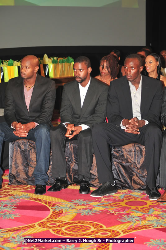 Jamaica's Olympic Athletes Reception at the Ritz Carlton - The City of Montego Bay Welcomes Our 2008 Olympians - Western Motorcade - Civic Ceremony - A Salute To Our Beijing Heros - Ritz Carlton Golf & Spa Resort, Montego Bay, Jamaica - Tuesday, October 7, 2008 - Photographs by Net2Market.com - Barry J. Hough Sr. Photojournalist/Photograper - Photographs taken with a Nikon D300 - Negril Travel Guide, Negril Jamaica WI - http://www.negriltravelguide.com - info@negriltravelguide.com...!